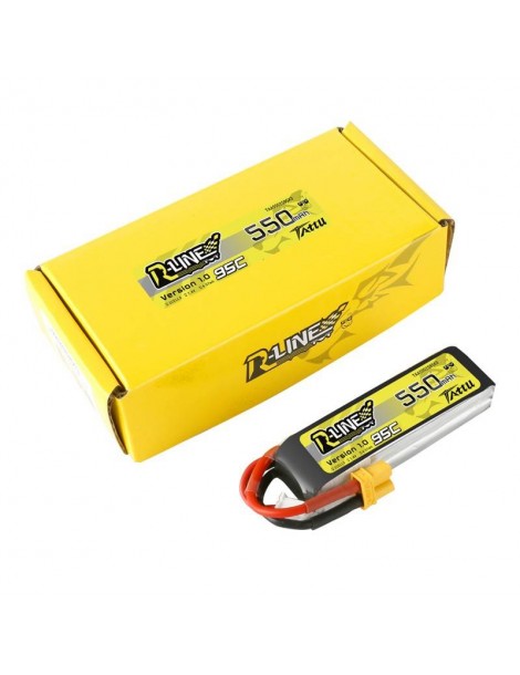 Akumuliatorius Tattu R-Line 550mAh 7.4V 95C 2S1P XT30