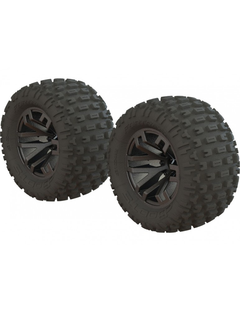 Ratai 2.8" dBoots Fortress MT Gun Metal Arrma RC dalys – CyborgShop