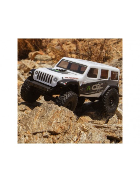 Axial 1/24 SCX24 Jeep Wrangler JLU CRC 2019 V2 4WD RTR White