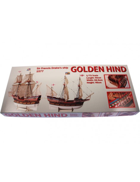Dušek Golden Hind 1577 1:72 kit