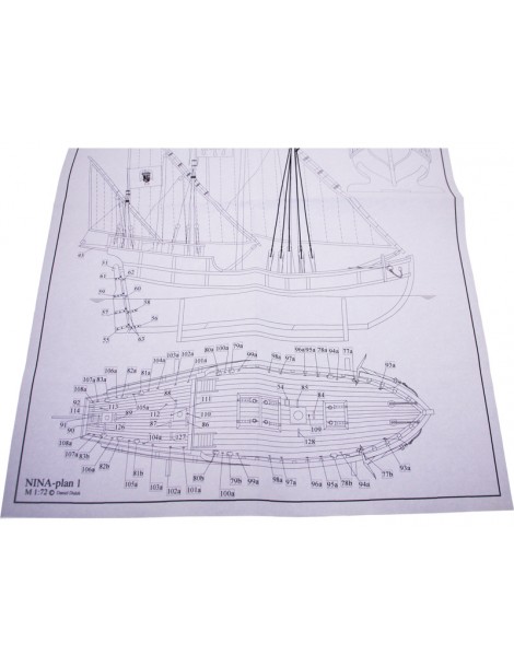 Dušek Nina 1492 1:72 kit
