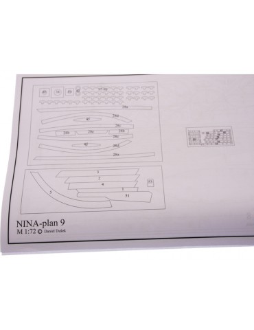 Dušek Nina 1492 1:72 kit