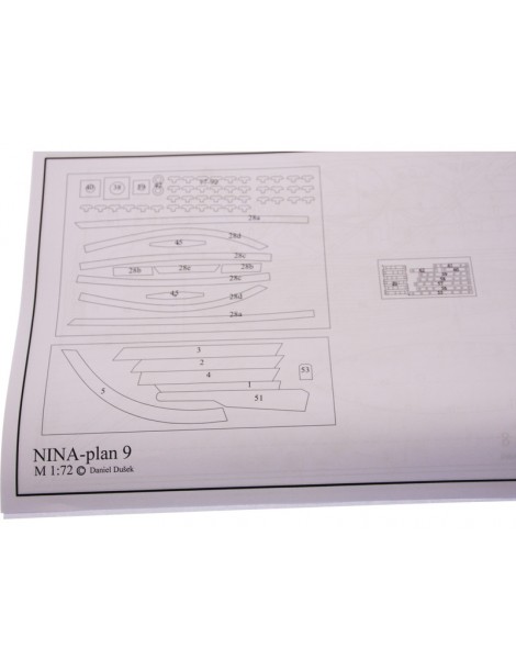 Dušek Nina 1492 1:72 kit