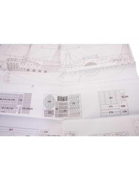 MAMOLI L'Orenoque 1848 1:100 kit