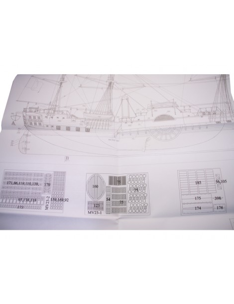 MAMOLI L'Orenoque 1848 1:100 kit