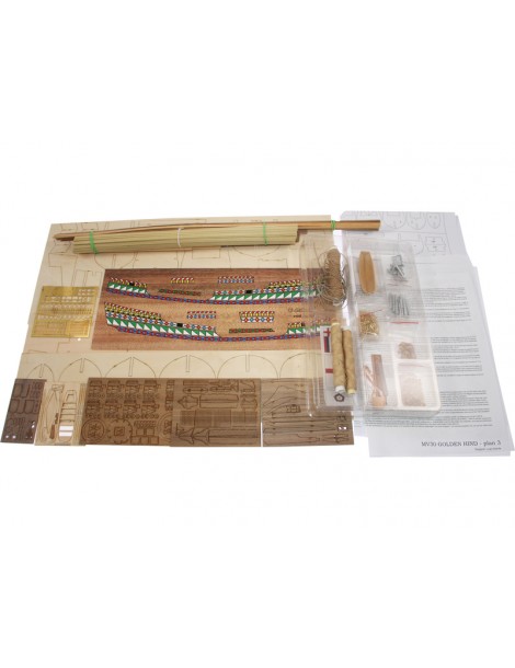 Golden Hind Bausatz 1:53 Mamoli