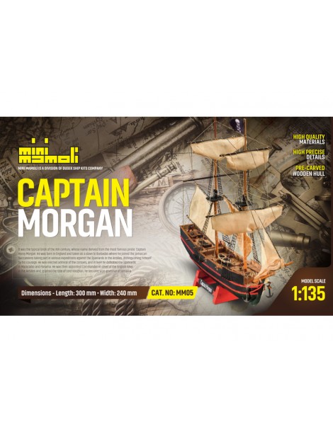 MINI MAMOLI Capitain Morgan 1: 135 kit