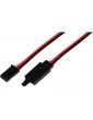 Futaba Ext. Lead w/Clip (HD) 100mm