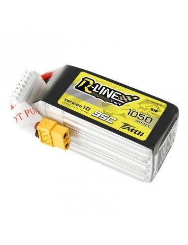 Akumuliatorius Tattu R-Line 1050mAh 22.2V 95C 6S1P XT60