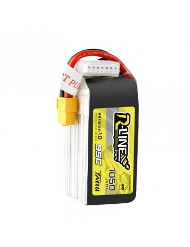 Akumuliatorius Tattu R-Line 1050mAh 22.2V 95C 6S1P XT60