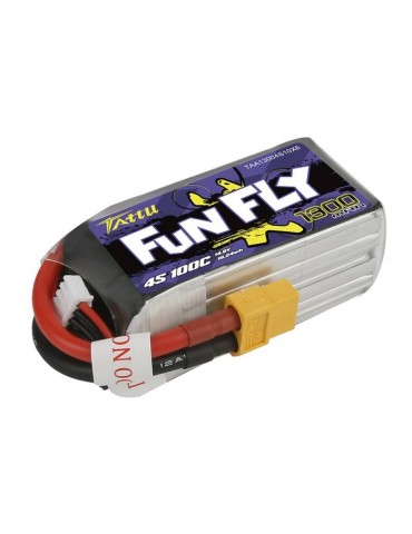 Akumuliatorius Tattu Funfly 1300mAh 14,8V 100C 4S1P