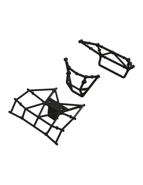 Arrma Body Cage Front and Rear Black