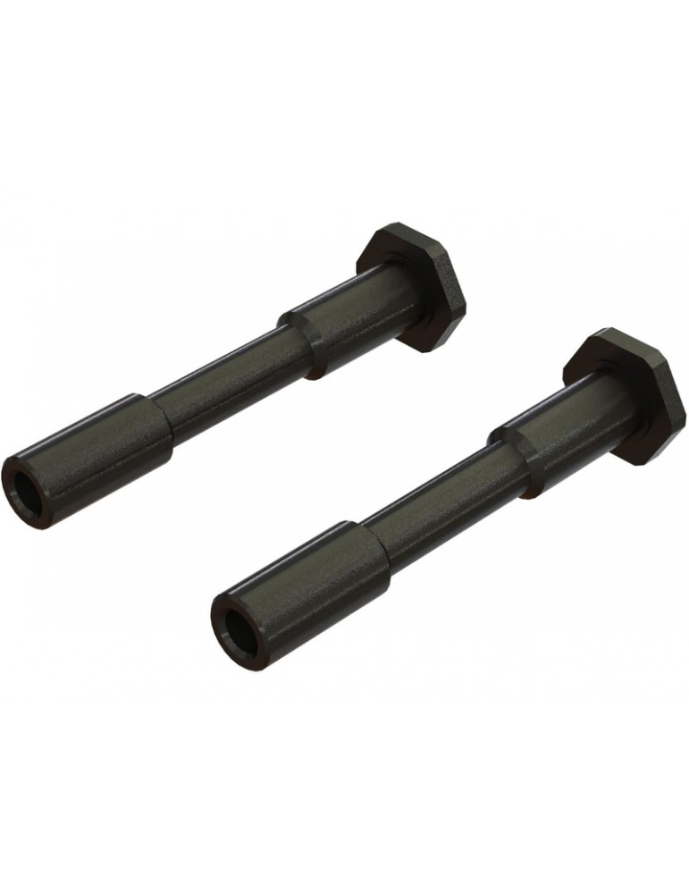 Arrma Steel Steering Post 6x42mm Black (2)