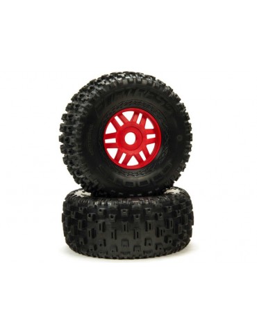 Arrma dBoots Fortress Tire Set Black (Pair)