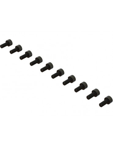 Arrma Cap Head Hex Machine Screw M2.5x6mm (10)