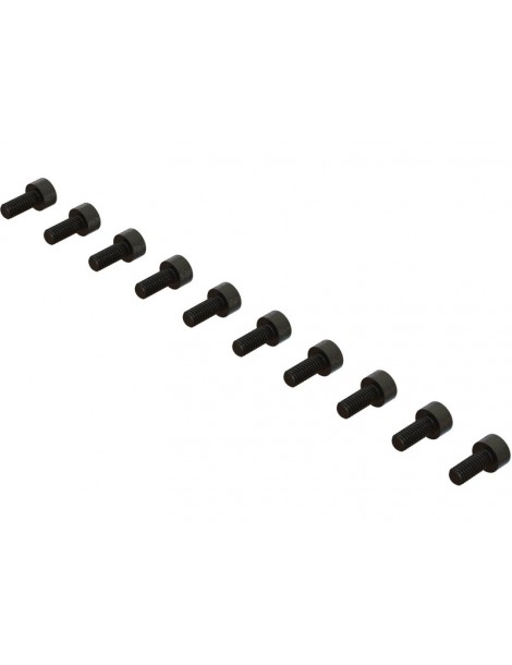 Arrma Cap Head Hex Machine Screw M2.5x6mm (10)