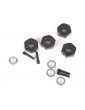 Axial 12mm Hex, Screw Shaft & Spacer (4): UTB