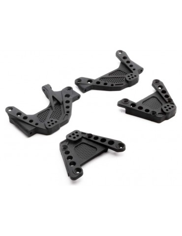 Axial Shock Tower Set, FR/RR: SCX6