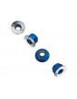 Axial Wheel Nut M4 Serrated Blue (4)