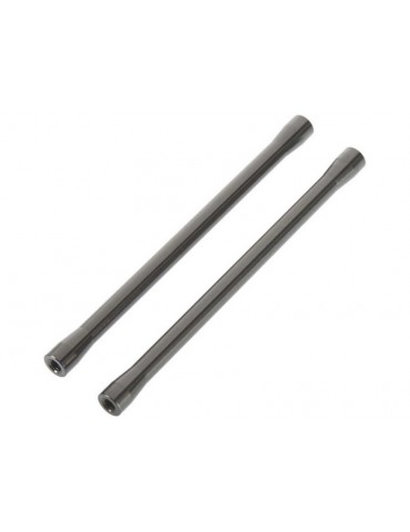 Axial Threaded Alum Link 7.5x107mm Gray (2)