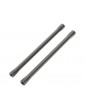 Axial Threaded Alum Link 7.5x107mm Gray (2)