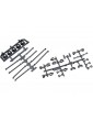 Axial Univ Mount 5 Bucket Light Bar Black