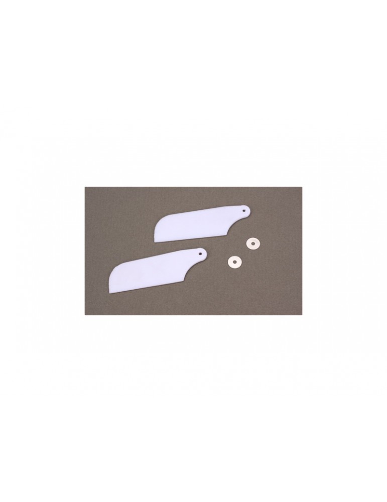 Blade Tail Rotor Blade Set, White: B450, 330X
