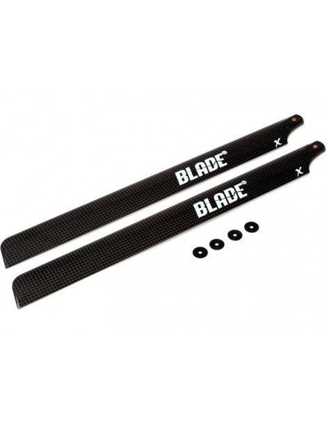 Blade CF FBL Main Blade Set with Washers, 325mm: B450 X, 330X