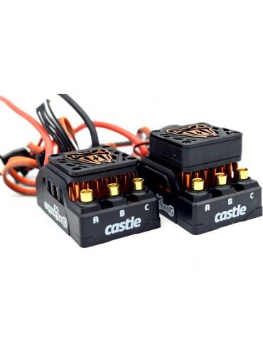 Castle Motor 1406 7700ot/V Senzored, ESC Copperhead