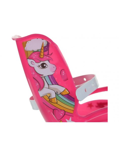 DINO Bikes - Children's bike 16" Jednorožec with doll seat