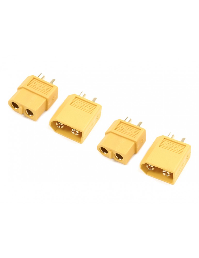 Connector Gold Plated XT-60 (2 pairs)