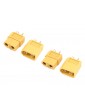 Connector Gold Plated XT-60 (2 pairs)