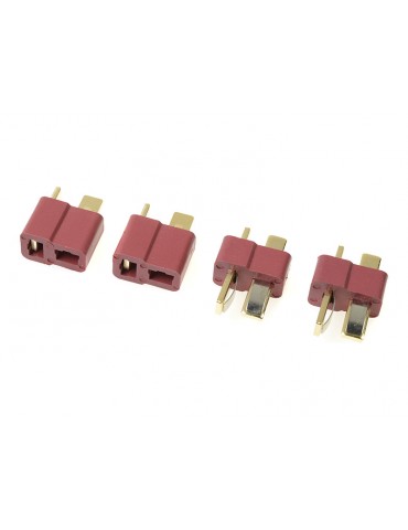 Connector Gold Plated Deans (2 pairs)
