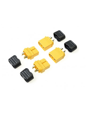 Connector Gold Plated XT-60 with Cover (2 pairs)