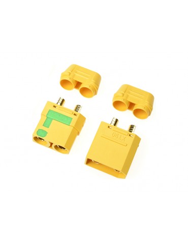 Connector Gold Plated XT-90S Anti Spark (1 pair)