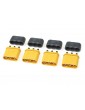 Connector Gold Plated MR-30 w/ Cap Male (4)