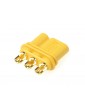 Connector Gold Plated MR-30 w/ Cap Male (4)