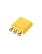 Connector Gold Plated MR-30 w/ Cap Female (4)