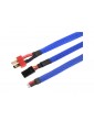Wire Protection Sleeve Braided 6mm Blue (1m)