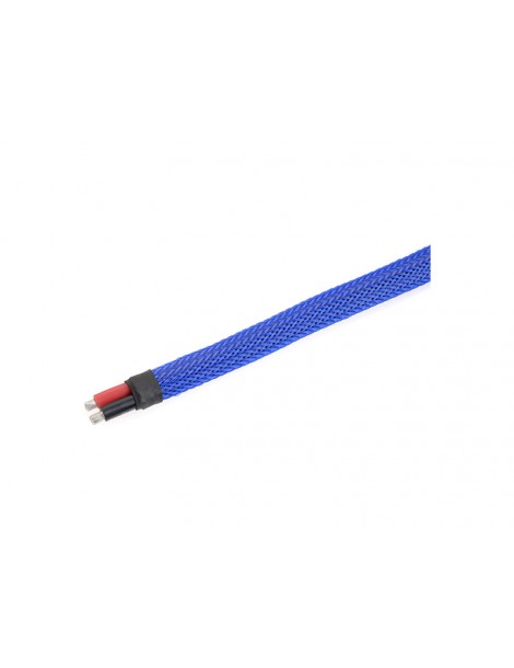 Wire Protection Sleeve Braided 6mm Blue (1m)