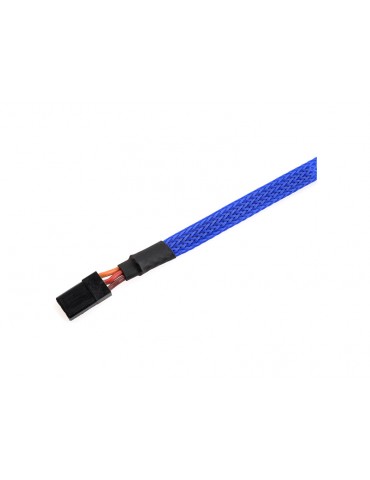 Wire Protection Sleeve Braided 6mm Blue (1m)