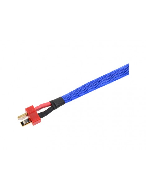 Wire Protection Sleeve Braided 6mm Blue (1m)