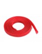 Wire Protection Sleeve Braided 6mm Red (1m)