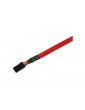 Wire Protection Sleeve Braided 6mm Red (1m)