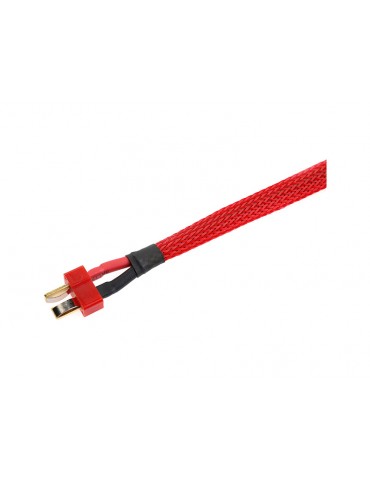Wire Protection Sleeve Braided 6mm Red (1m)