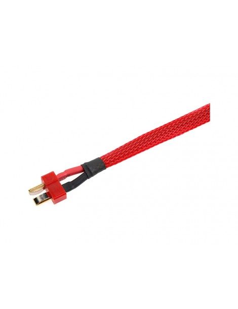 Wire Protection Sleeve Braided 6mm Red (1m)