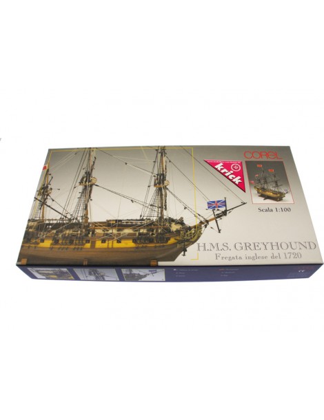 COREL H.M.S. Greyhound frigate 1720 1: 100 kit