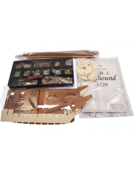 COREL H.M.S. Greyhound frigate 1720 1: 100 kit