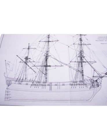 COREL H.M.S. Greyhound frigate 1720 1: 100 kit