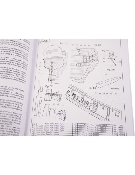 COREL H.M.S. Greyhound frigate 1720 1: 100 kit